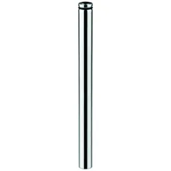 Spülrohrverlängerung 37042 200mm Durchmesser 16mm aus Messing chrom