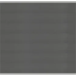 OSMO Multi-Fence Elegance B Alu Grundelement 1800 x 1800 mm Hellgrau