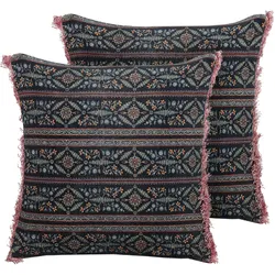 DEKOKISSEN 2er-Set Bunt 45/45 cm Ruta