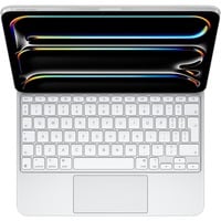 Magic Keyboard für 11" iPad Pro (M4), Tastatur weiß, UK-Layout, Scherenmechanik
