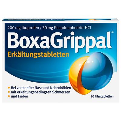 Boxagrippal Erkältungstabletten 200 mg/30 mg FTA 20 St Filmtabletten