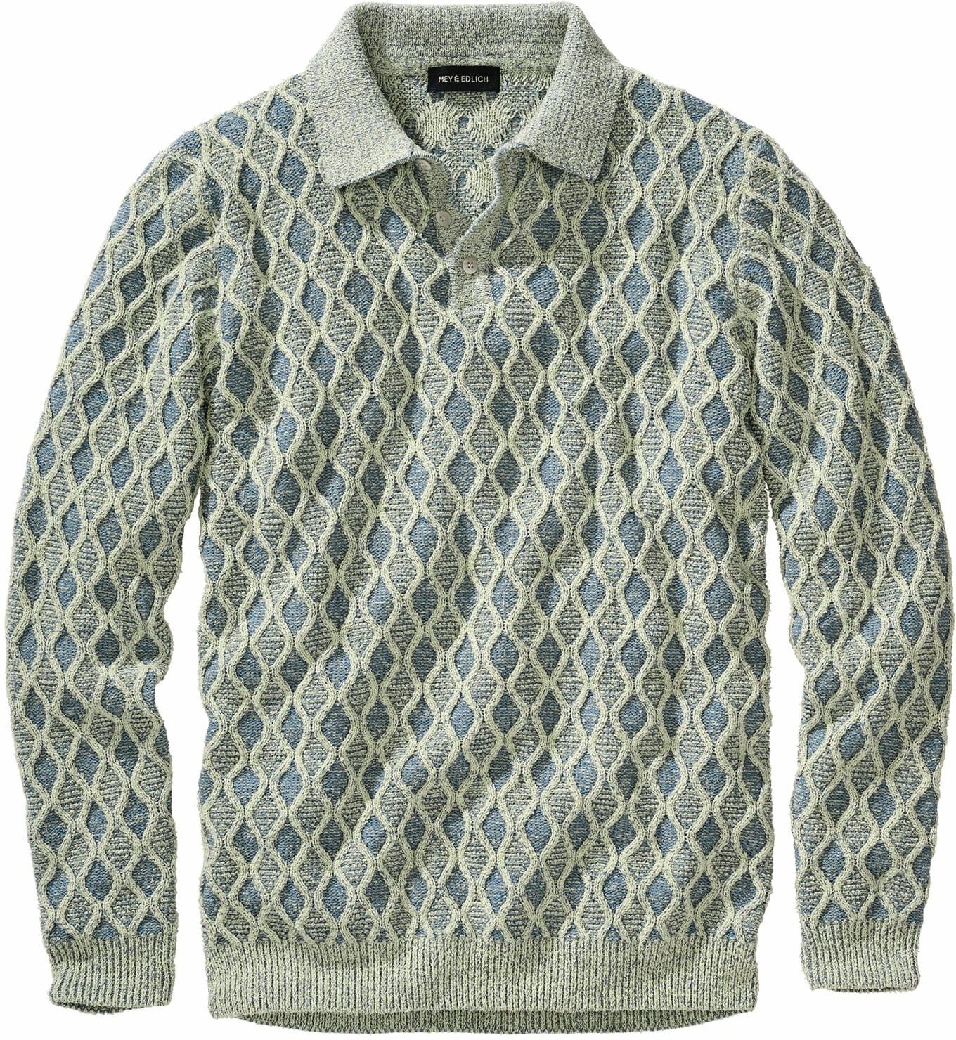 Mey & Edlich Neue-Masche-Polo Gelb 46