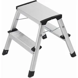 HAILO  Stepke Aluminium-Klapptritt "Hailo L90 Stepke" 2 x 2 Stufen