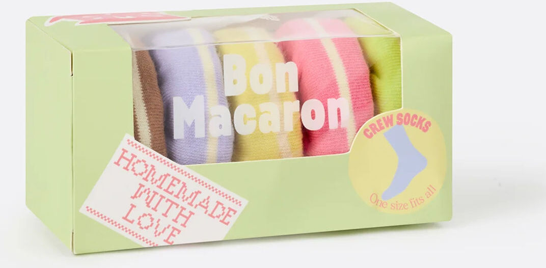 Eat My Socks Bon Macaron Strumpor
