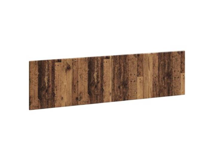 Makastle Kopfteil Wandmontage Altholz Holzwerkstoff 200x50 cm Feuchtigkeitsbeständig
