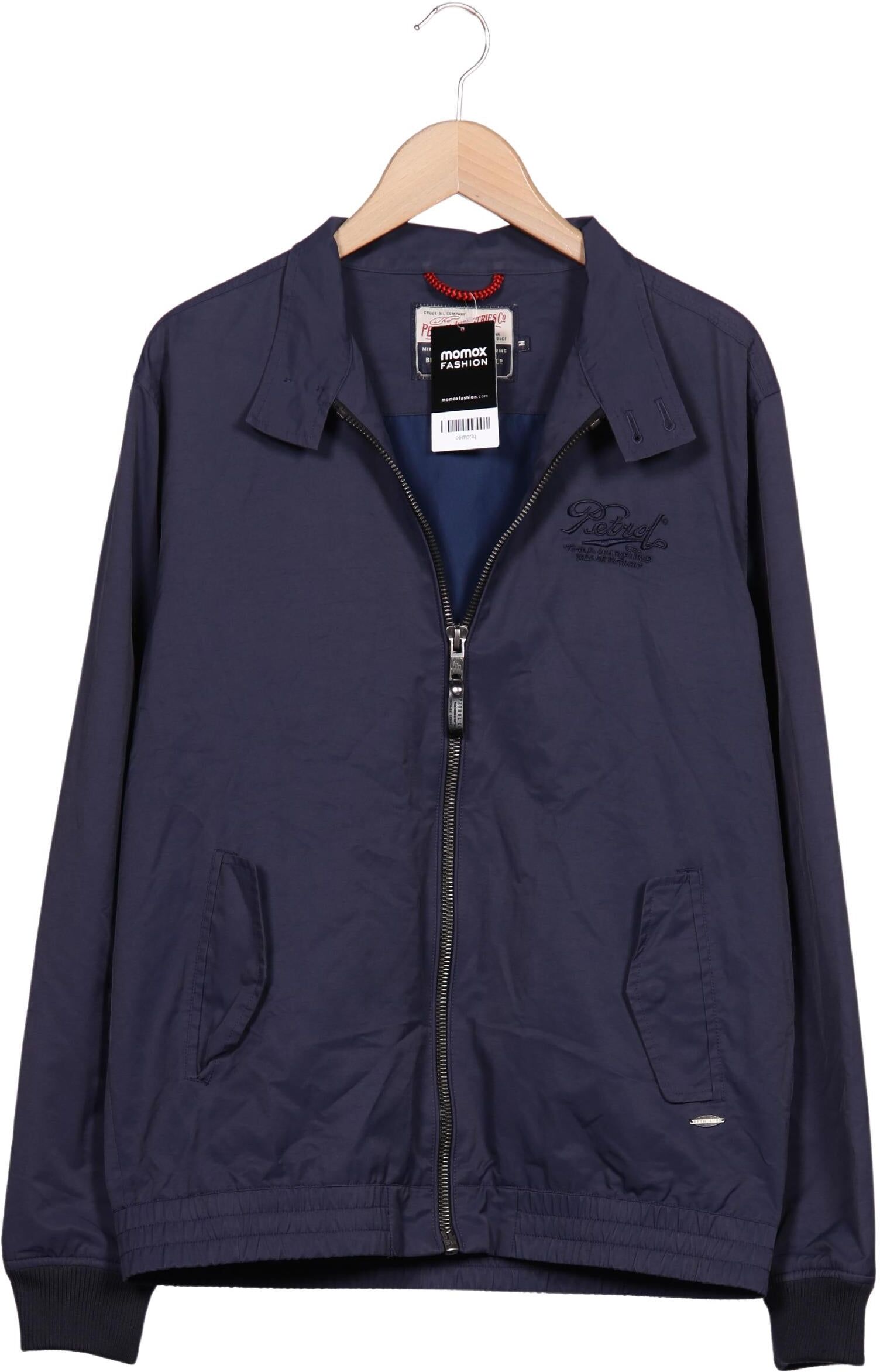 Petrol Industries Herren Jacke, Marineblau, Gr. M, Synthetik / Baumwolle - Second Hand
