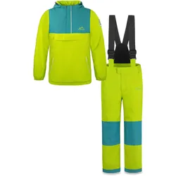 Normani, Damen, Skihosen, Kinder WinterSet Thermohose und Windbreaker - 2824 (176), Gelb