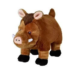 Bauer - ECO-LINE Plüschtier - Wildschwein stehend (braun, 25cm)