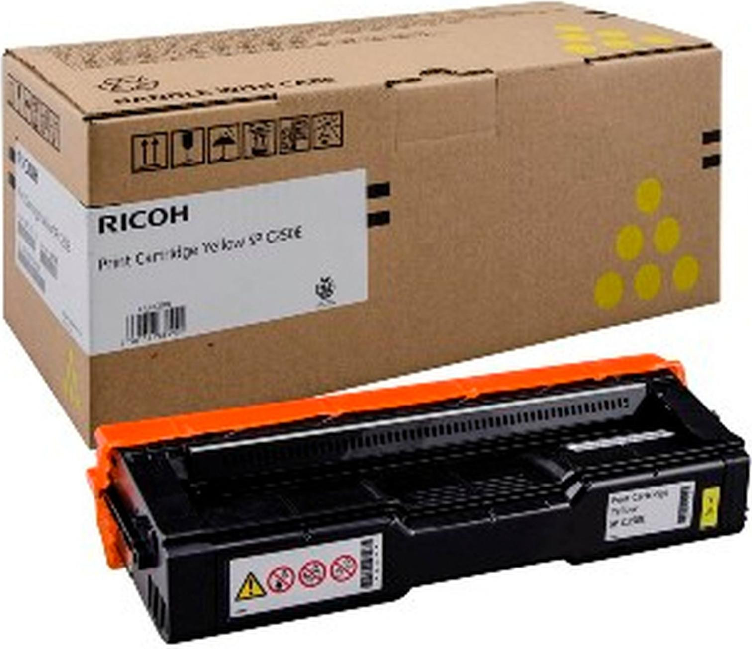 Ricoh tonercartridge geel 407546