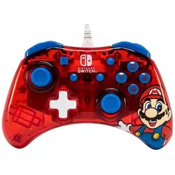 PDP Rock Candy - Mario (Switch), Gaming Controller, Rot