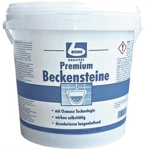 Dr.Becher Beckensteine 1515000, Premium, 1 kg, mit natürlichen Mikroorganismen, 40 Stück