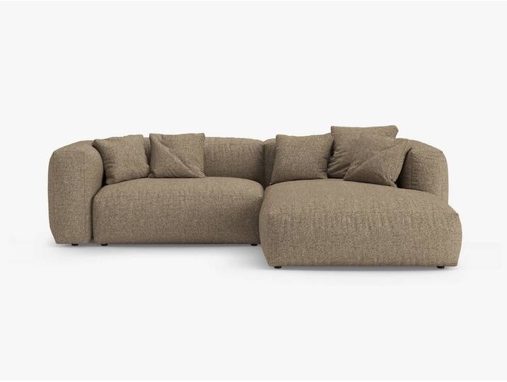 Micadoni Ecksofa Martina, 4-Sitzer mit Schlaffunktion