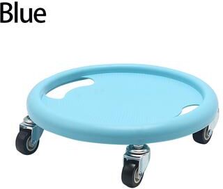 Multisell Products Hub Stainless Steel Abdominal Roller Plate Gym & Fitness Exercise Wheel For Abs And Muscle Training blue