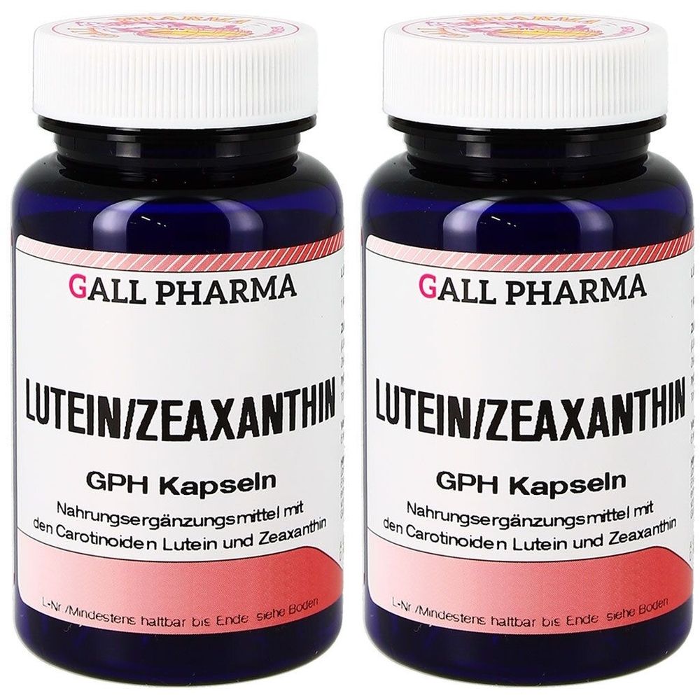 Lutein Zeaxanthin GPH Kapseln 2x 2x90 St