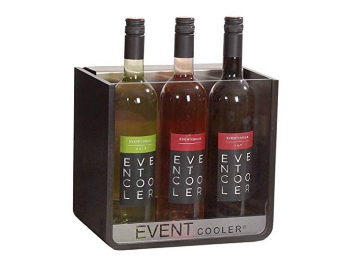 EVENT-COOLER Vario 03 NO Ice, stromloser Weinkhler, Flaschenkhler - schwarz