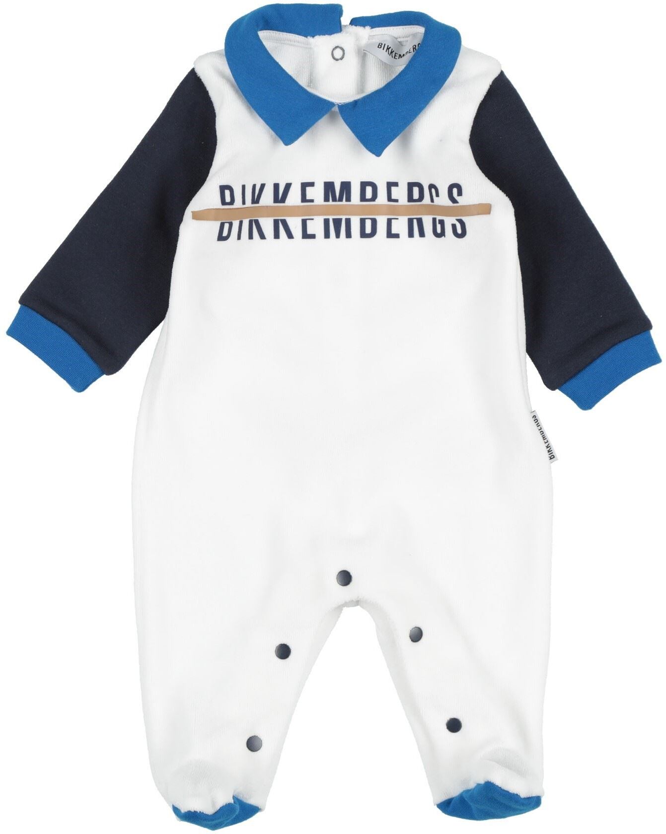Bikkembergs Pelele y peto de bebé Niño Blanco 12 Niño