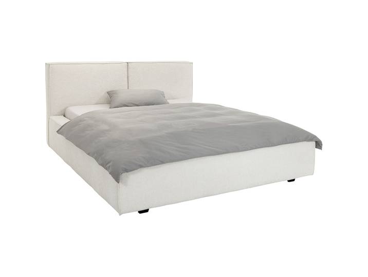 Bett Ylva creme Stoff 160 x 200 cm