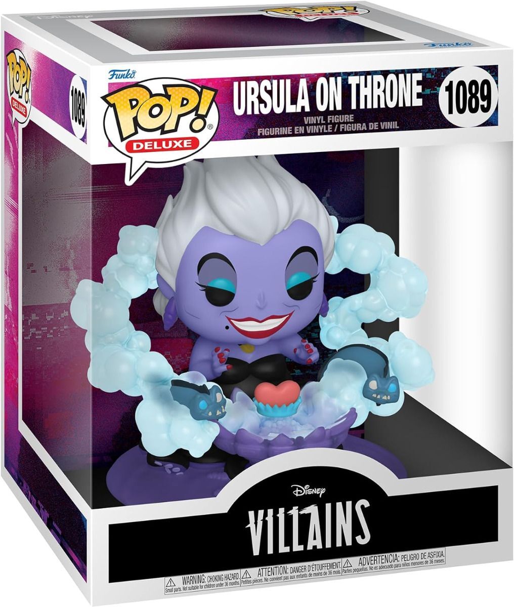 Funko Pop! Disney Deluxe: Villains - Ursula on Throne #1089 Vinyl Figure