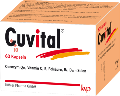 Köhler Pharma GmbH CUVITAL Kapseln 58 g 07577197