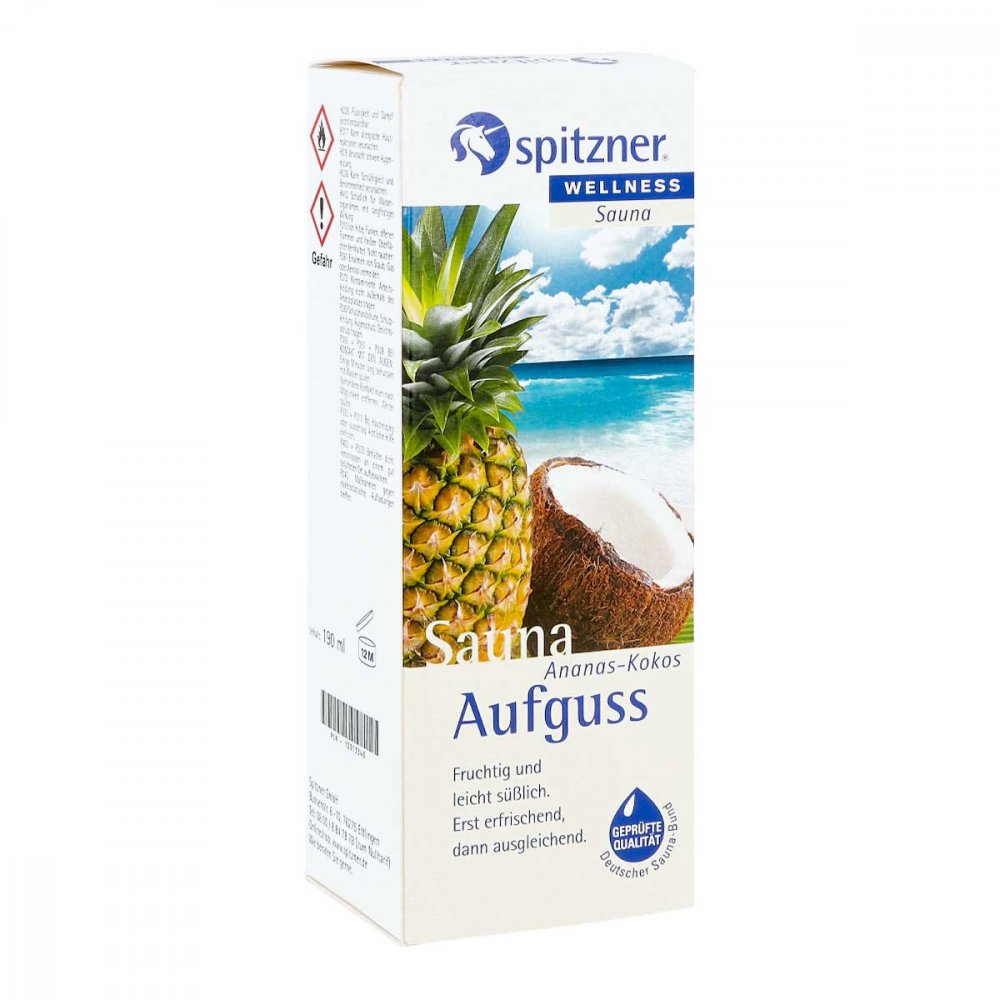 W. Spitzner Arzneimittelfabrik GmbH Spitzner Saunaaufguss Ananas-kokos Wellness 10013340