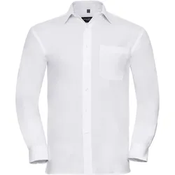 Russell Herren Popeline Hemd langarm R-936M-0 white L (41/42)