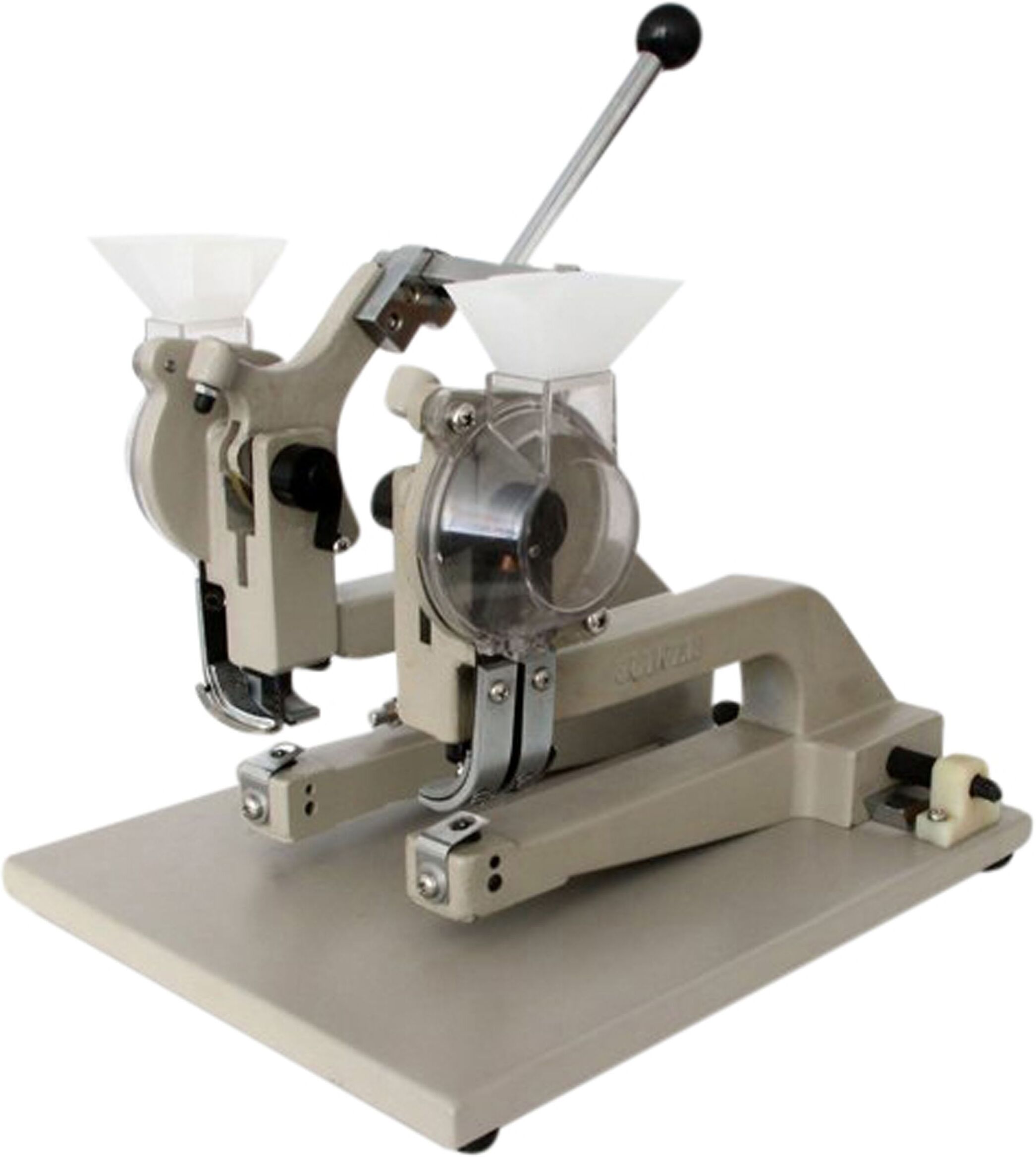 SPRINTIS 1 Occhiellatrice doppia M165D per occhielli 8E e 8E lungo, ferro, PVC, Gomma, grigio