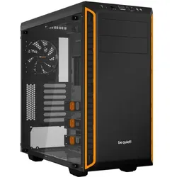be quiet! Pure Base 600 Window Midi Tower Schwarz, Orange