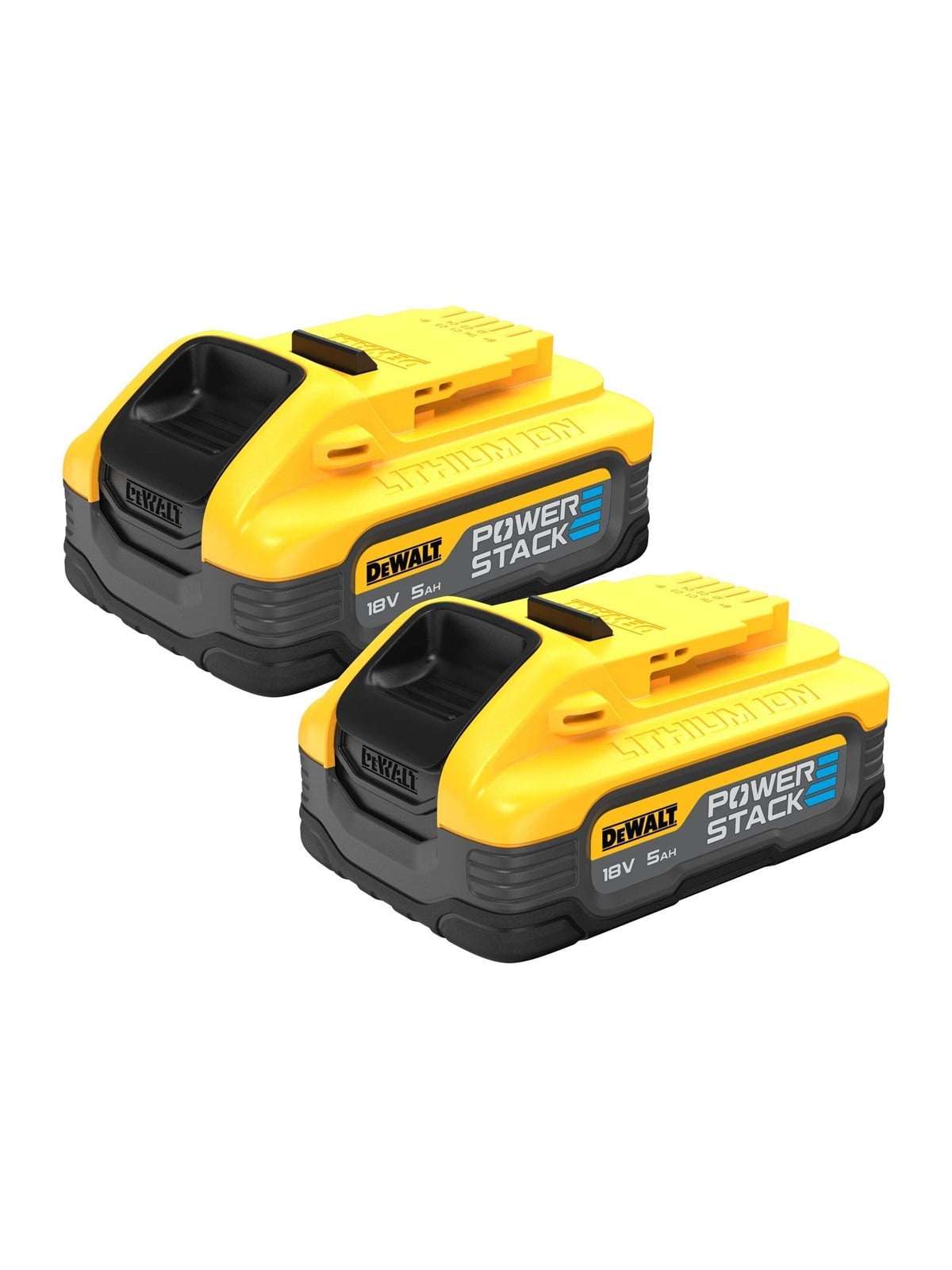 Dewalt DCBP518H2-XJ 18V XR POWERSTACK 5AH Battery, Twin Pack