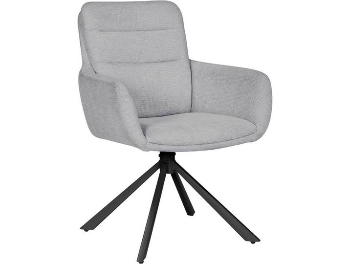 OTTO home Esszimmerstuhl Asly (Set, 2 St), mit hochwertigem Webstoff, Metallgestell und 360°-Funktion