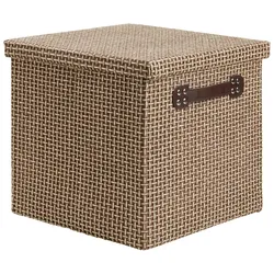 Box mit Deckel Foldable in Braun