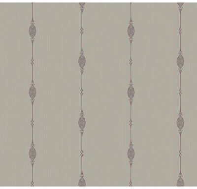 Seabrook Designs Armandina Stripe Unpasted Wallpaper