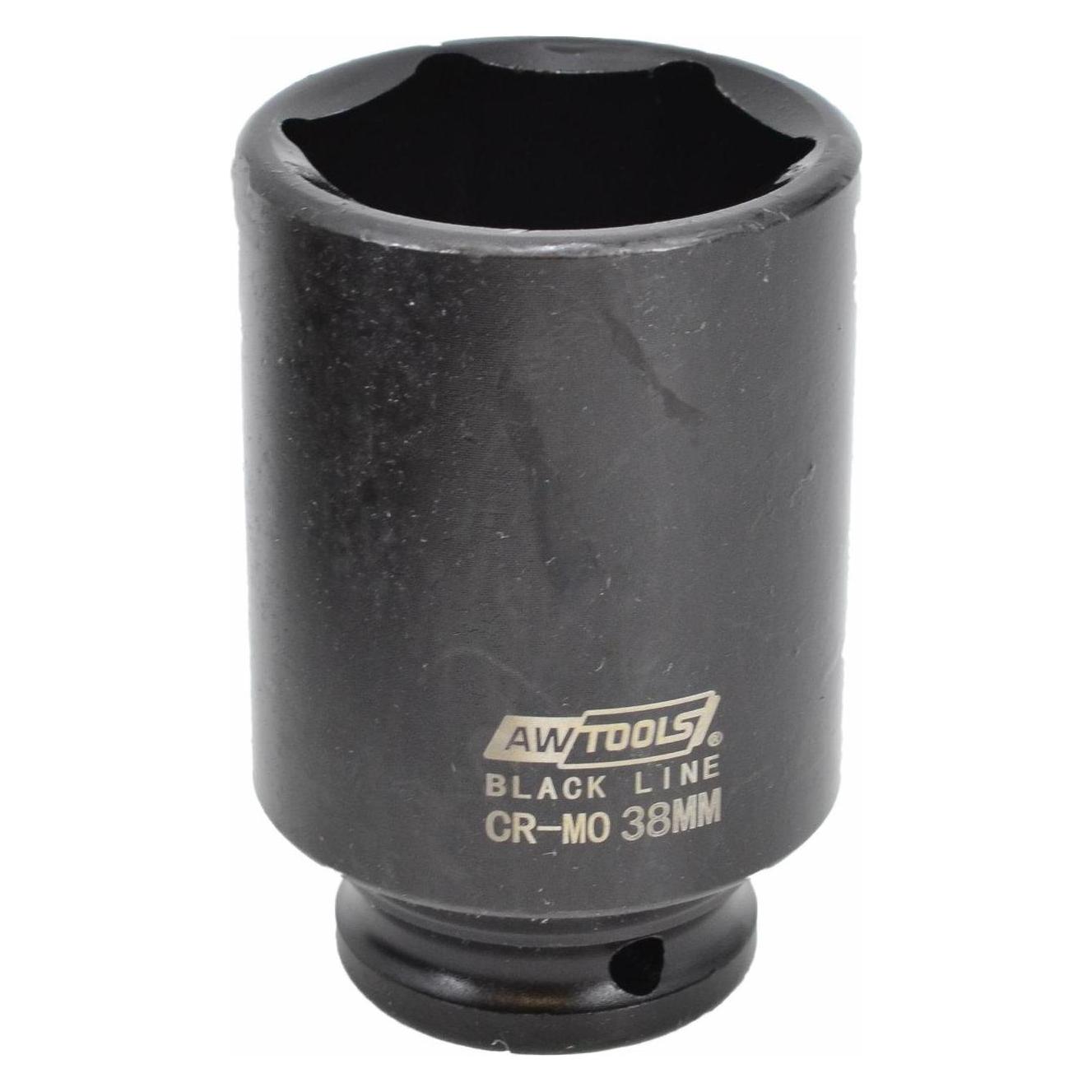 Awtools ZESTAW NASADEK UDAROWYCH DŁUGICH 1/2" 8ele. (1/2") (AW38790BL)