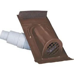 Entlüftungshaube Typ Ton mit PVC-Schlauch, Farbe Braun