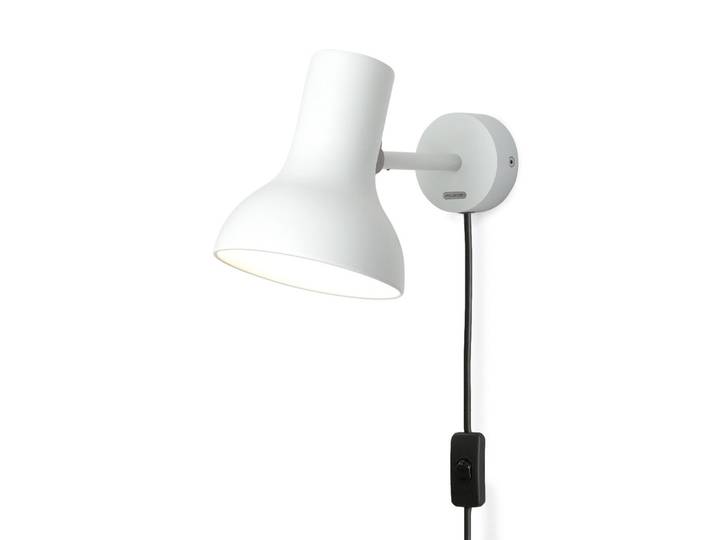 Type 75 Mini Applique Murale Alpine White - Anglepoise - Salon / séjour - Design - Métal - À ampoule unique