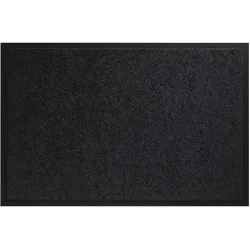 Hamat, Fussmatte, Fussmatte waschbar schwarz Polyamid L900xB2500xS7mm (90 x 250 cm)