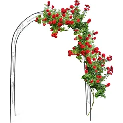 Relaxdays, Pflanzen Zubehör, Rankbogen (39 cm, 153 cm)