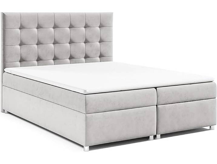 Best for Home Boxspringbett mit Bettkasten Doppelbett mit Stauraum Trinity K-12 Komfort Topper (140x200 160x200 180x200 200x200 cm), Handwerksqualität, TOP Preis-Leistungs-Verhältnis