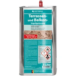 Hotrega Terrassen- und Balkon-Imprägnierung 5 Liter Kanister