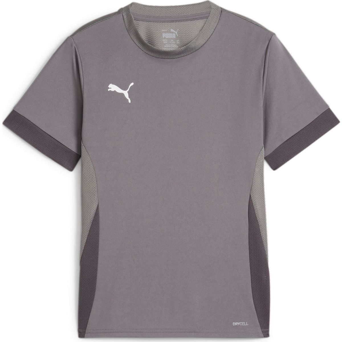 Puma Teamgoal Matchday Jersey jr cast iron-puma white-shadow gray (13) 128 705748-13-128