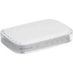 NETGEAR GS605 Unmanaged L2 Gigabit Ethernet (10/100/1000) Weiß