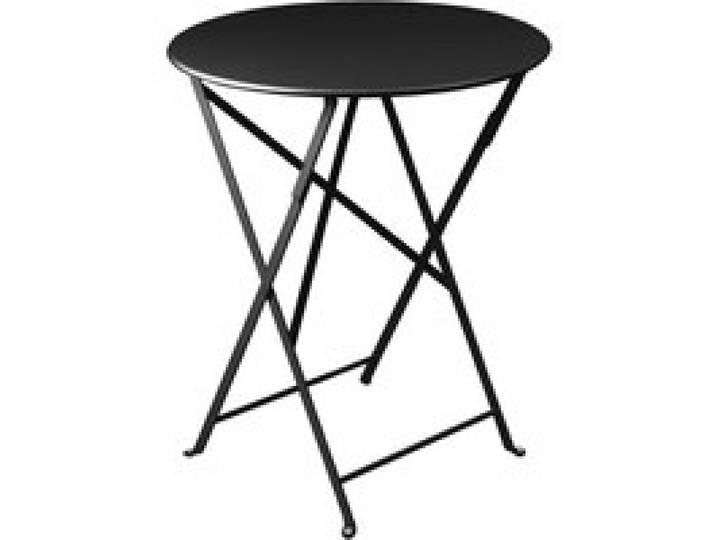 Table Ronde Pliante Ø60 cm Bistro en Acier