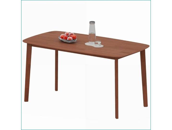 Tables à manger - Rustique en Bois Laqué - 150x80cm - Marron