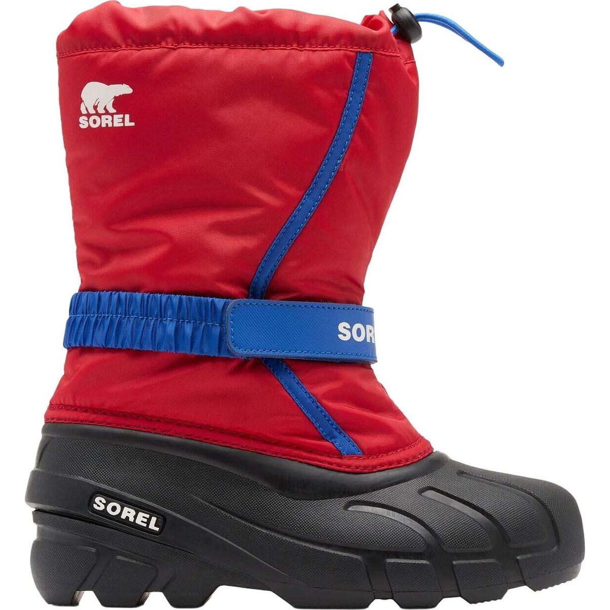 Sorel BIG Kids Flurry Boot bright red azul (691) 38 217673-2176731-691-38