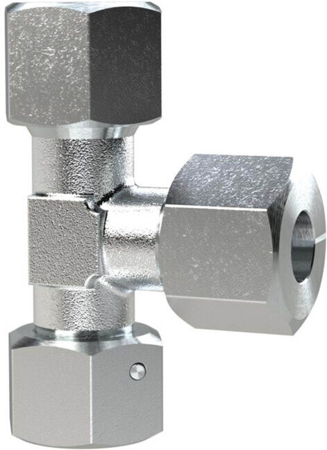 Riegler Raccord en L réglable, Ø ext. tube 16, acier galvanisé (ELV16SST)
