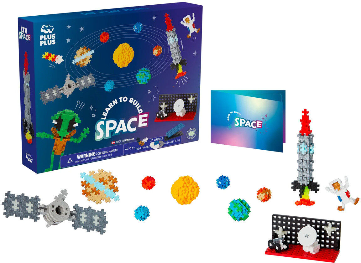 Kit découverte Espace 1000 pcs - Plus Plus