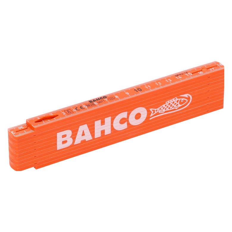 Bahco Kunststoff-Gliedermassstab, 12 Glieder, 2 m (2 m) (GFR2-12)