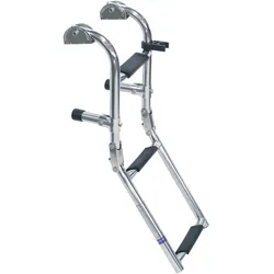 Heckleiter, klappbar, A4/Kunststoff, 235-630x254mm, 3-stufig