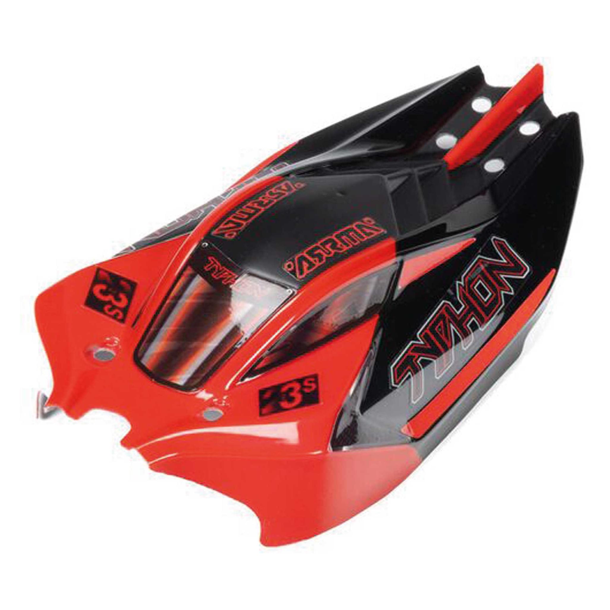 Arrma TYPHON GROM Body, Red/Black (ARA-1561)