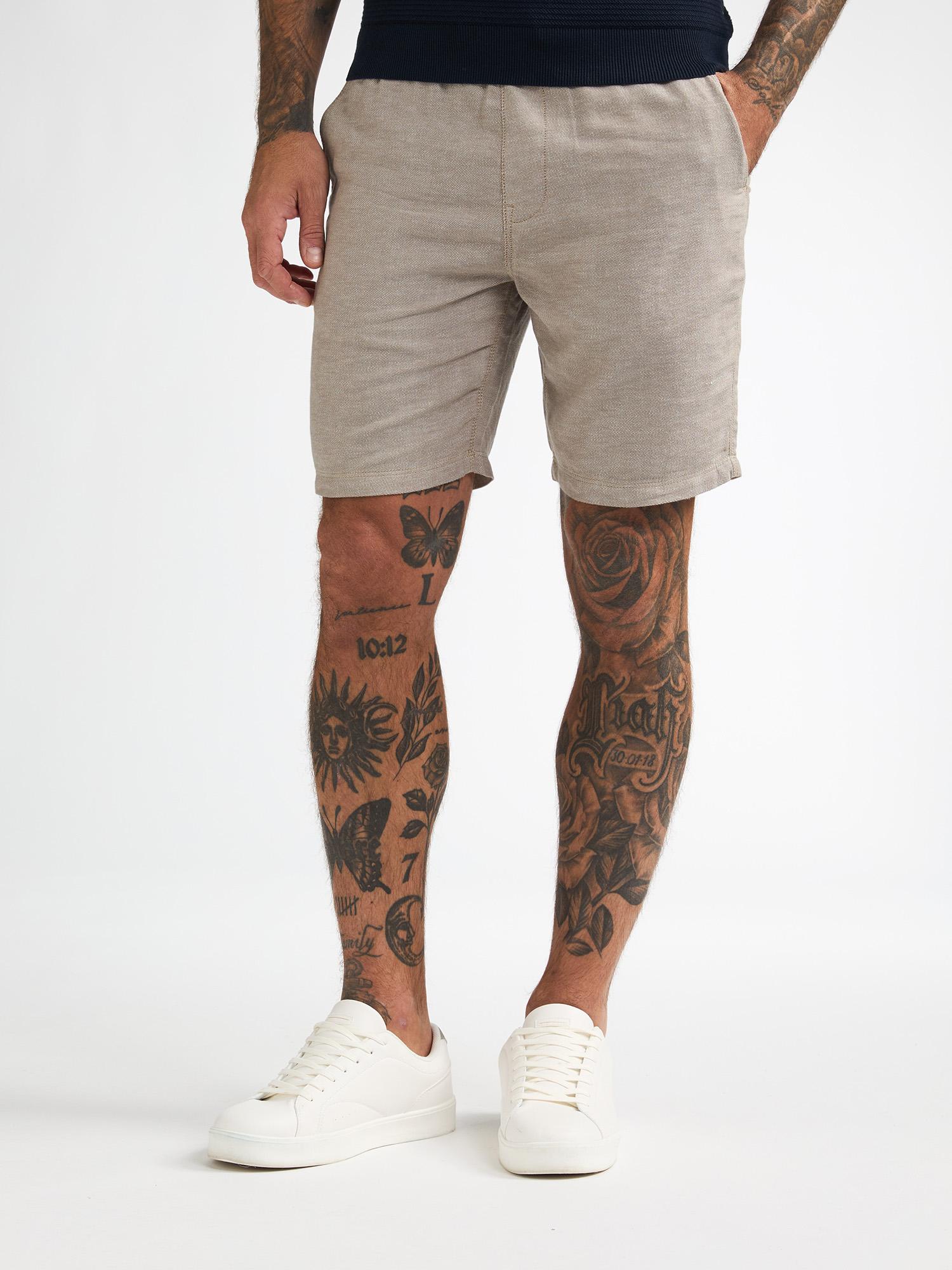 Petrol Industries - Heren Twill chino short Trailblazer - Oranje