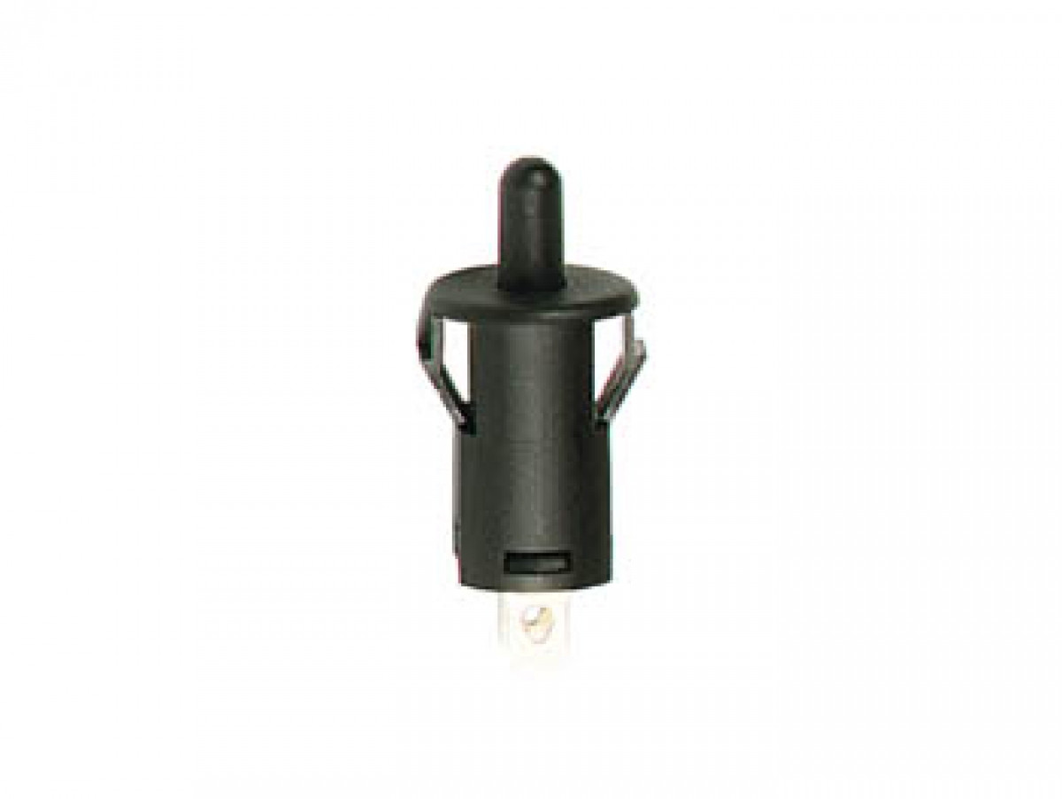 Velleman Drukknop Aan/Uit Zwart 250V